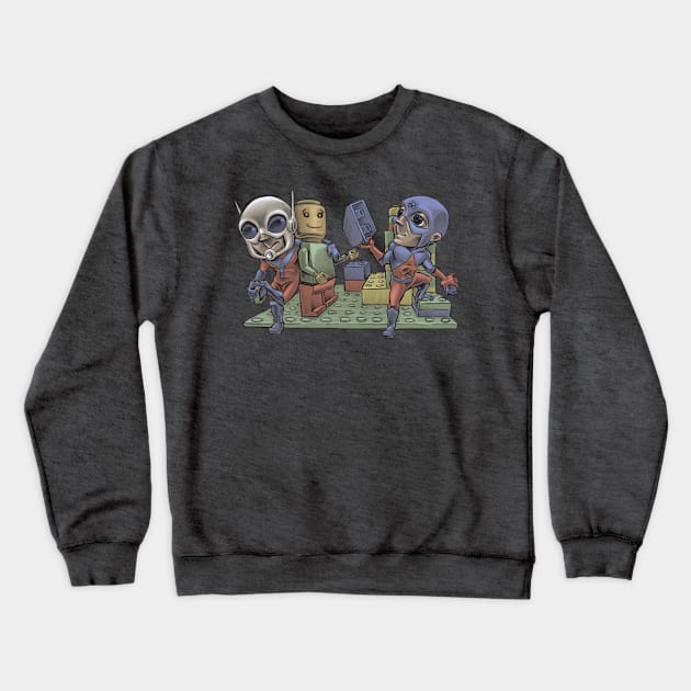 Ant-Man and the Atom Crewneck Sweatshirt by majanation